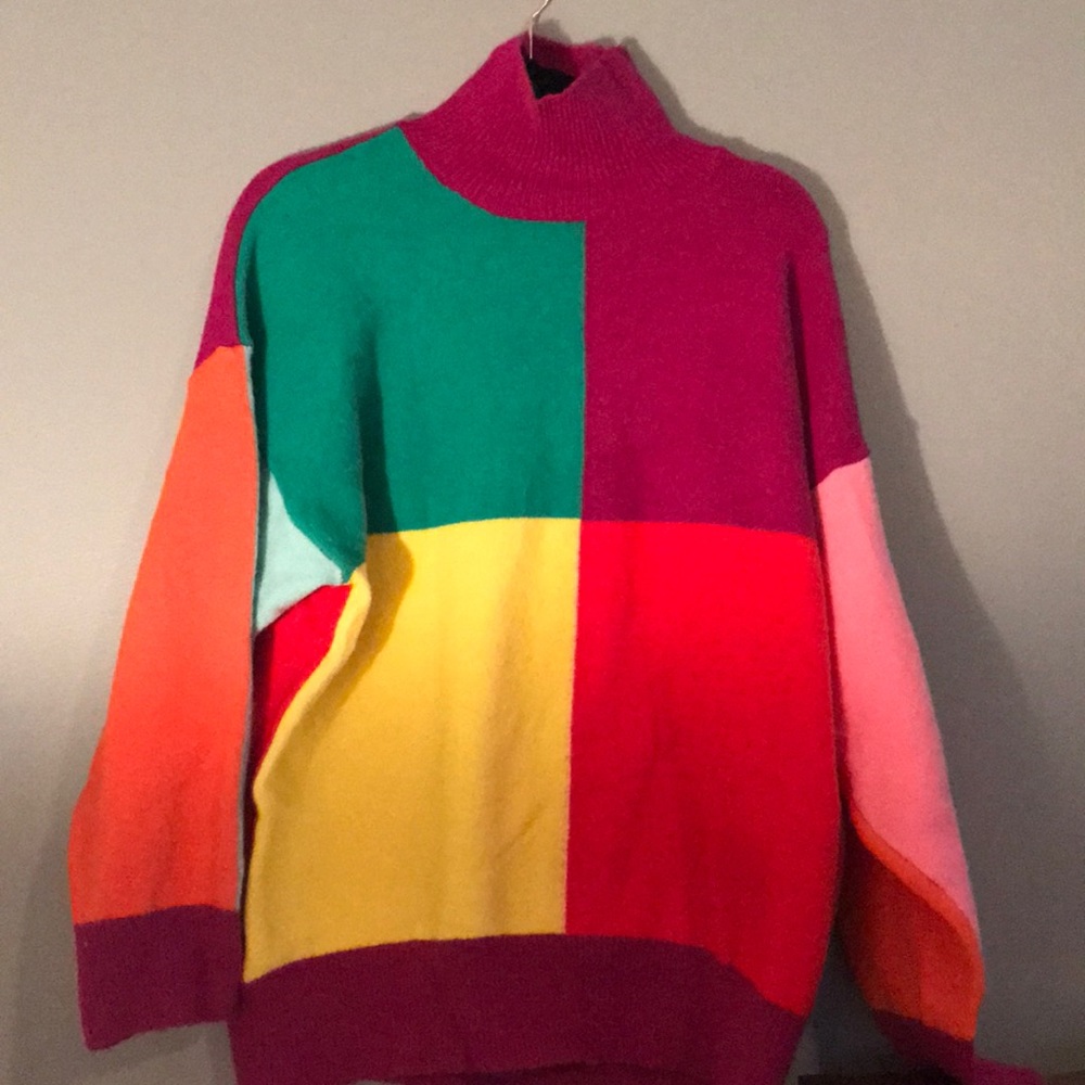 Love + Harmony multi colored sweater!